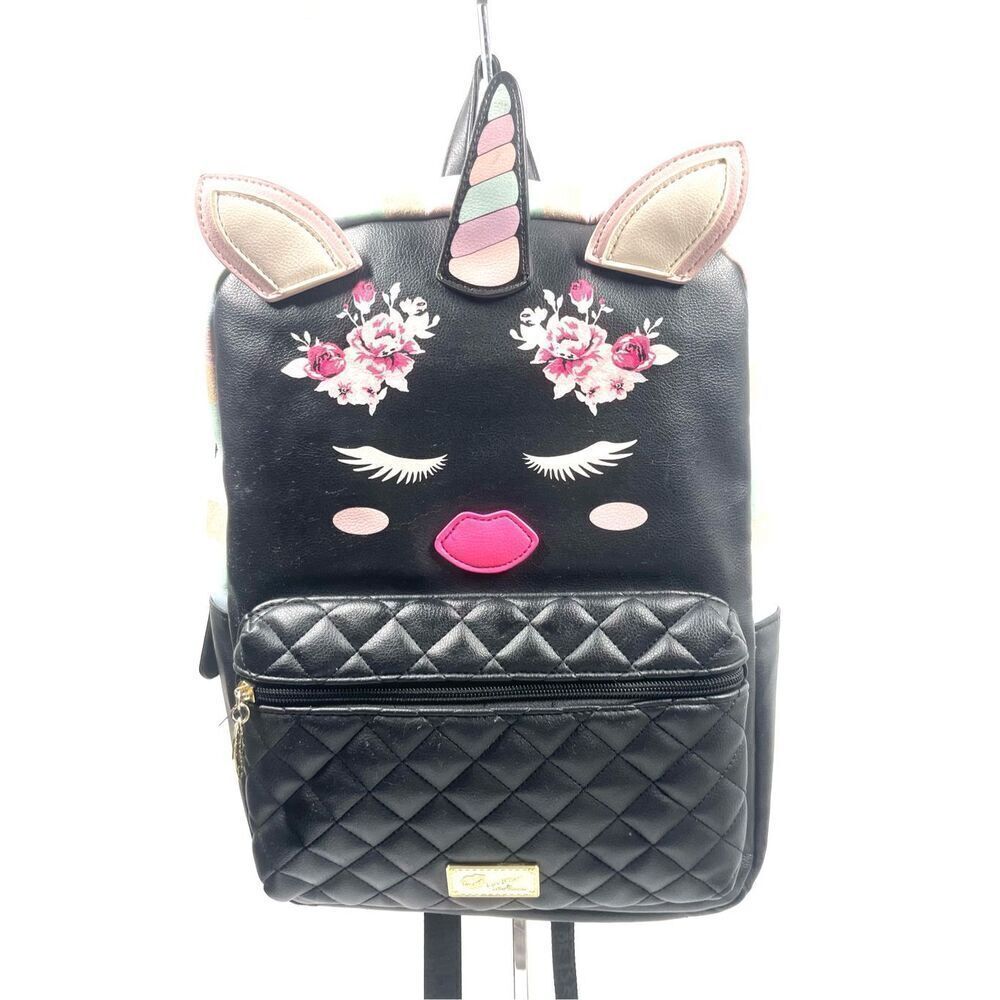 Betsey Johnson Apollo Unicorn Fashion Backpack Luv Betsey Very Rare HTF